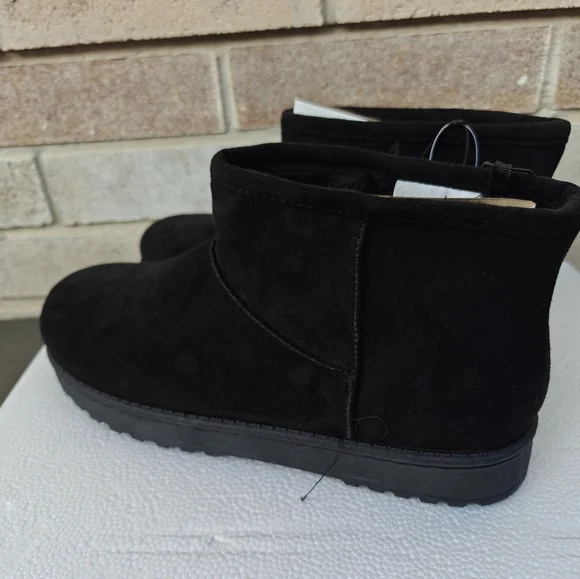 Women’s Slater Flat Heel Winter Boots Arizona Jean Co Black New - Picture 6 of 10